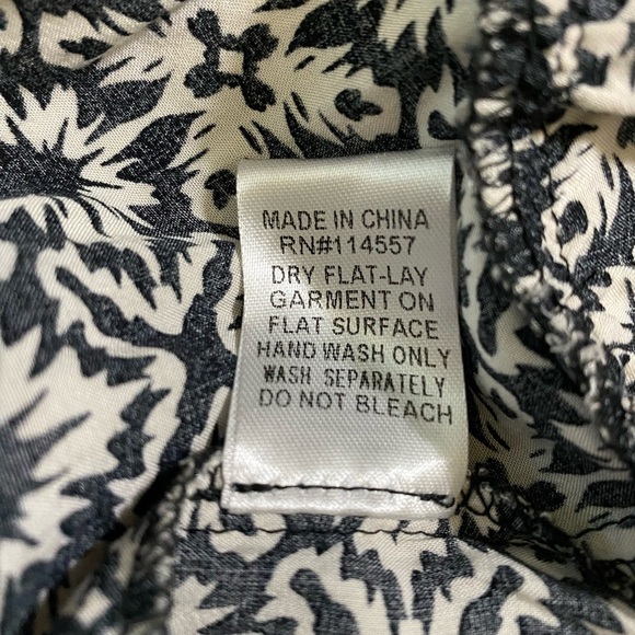 Anthropologie THMI Embroidered Boho Dress Tassel Tie Neck 2 Tiered Flouncy Skirt - Picture 11 of 15